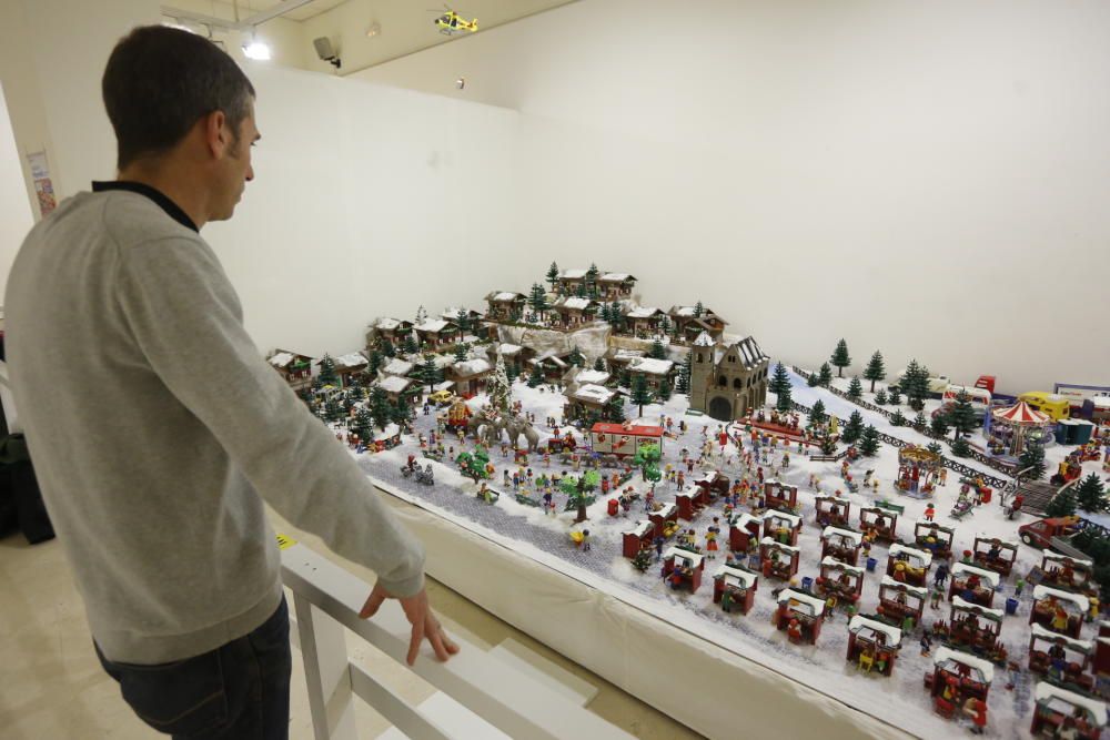 Exposición de Playmobil en la Fundación Caja Medit