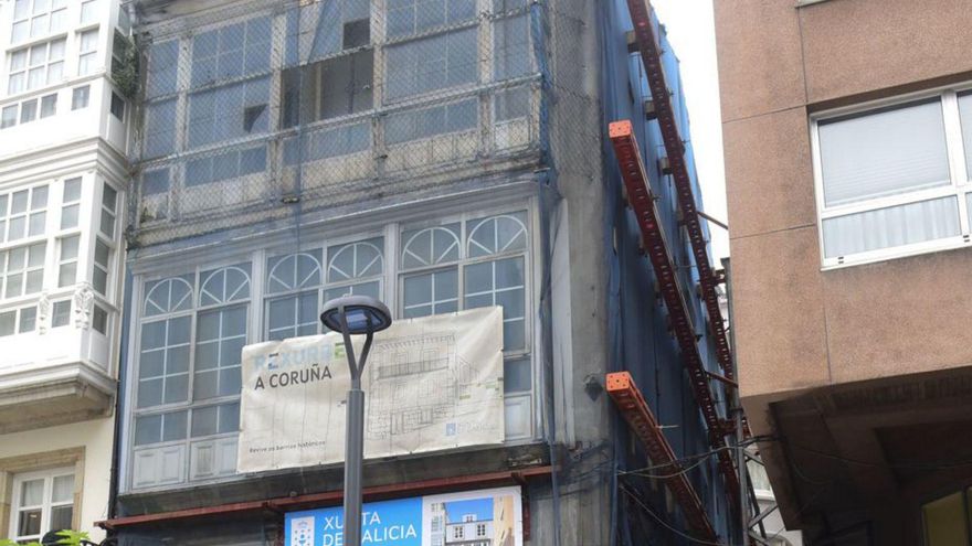 Edificio que se va a rehabilitar en San Andrés. | | CASTELEIRO/ROLLER AGENCIA