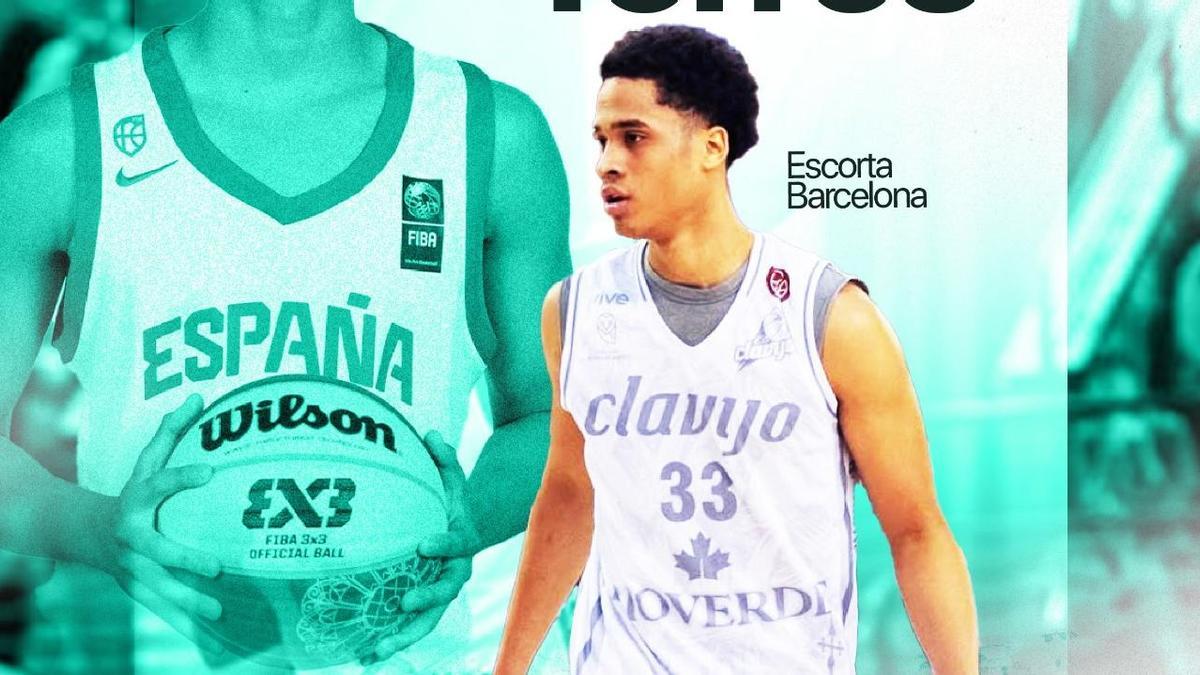 Kevin Torres firma por el Palmer Basket Mallorca Palma