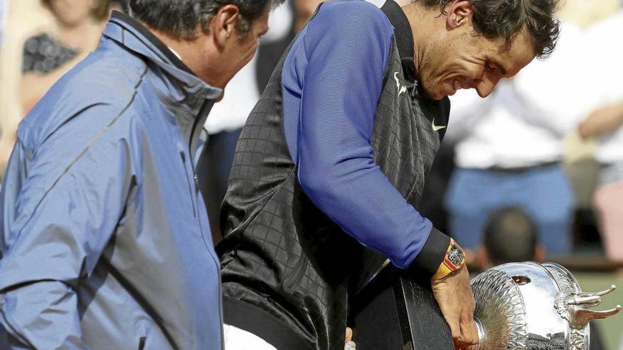 Toni Nadal: &quot;No soy muy expresivo, pero hoy me he emocionado&quot;