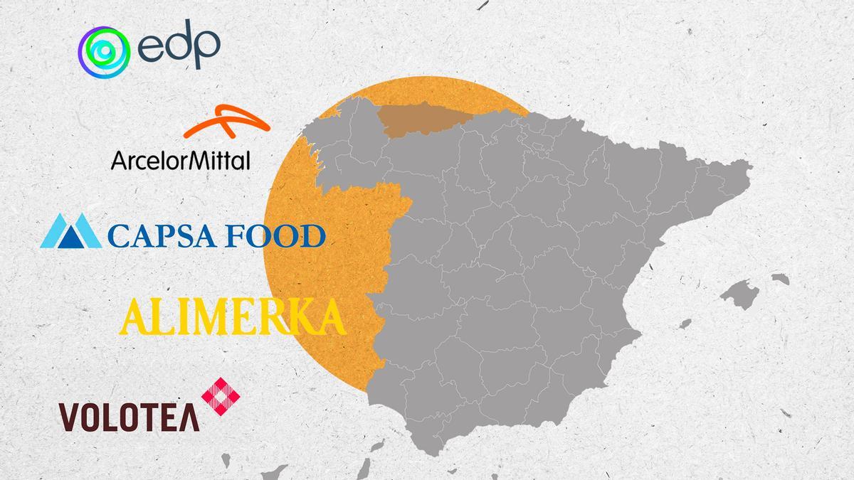 Los gigantes empresariales, provincia a provincia: estas son las diez compañías que más facturan en Asturias