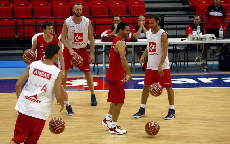 Entrenamiento del CAI Zaragoza