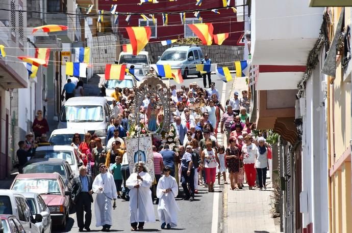 05/08/2019 LOMO MAGULLO. TELDE. Procesión de la Virgen de Las Nieves y pase de mascotas al finalizar el acto.   Fotógrafa: YAIZA SOCORRO.  | 05/08/2019 | Fotógrafo: Yaiza Socorro