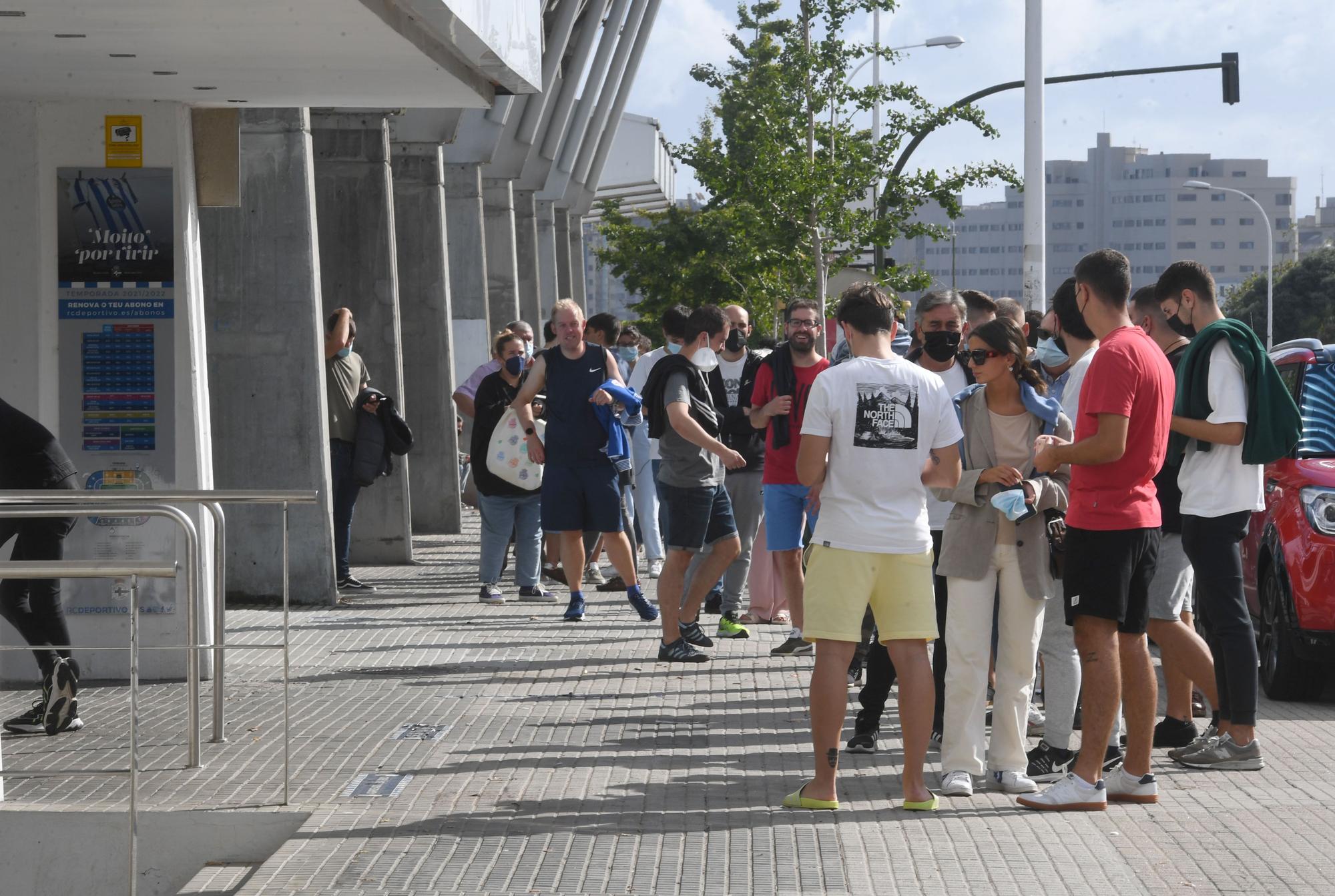 La afición del Dépor agota las 369 entradas enviadas por Unionistas en dos horas