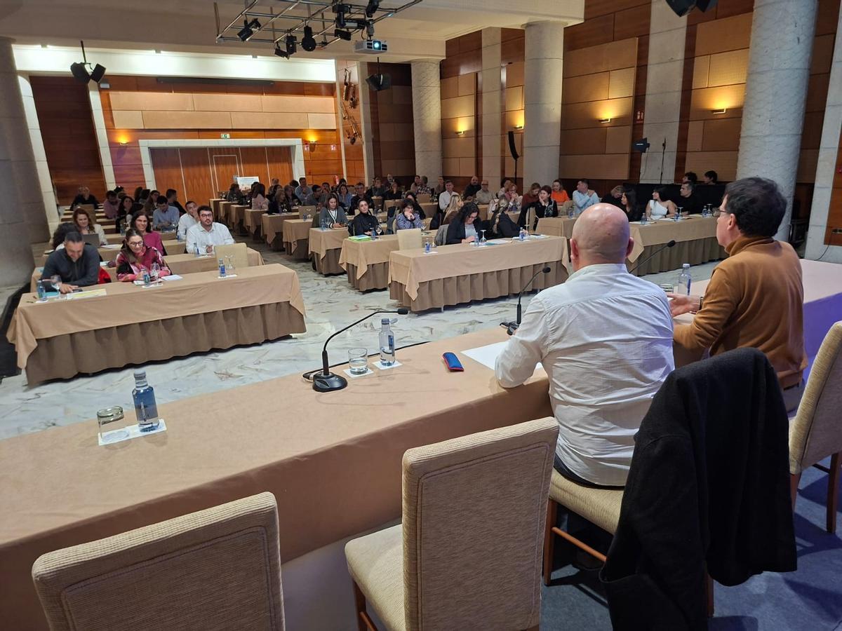 El congreso que se celebra en Sanxenxo.