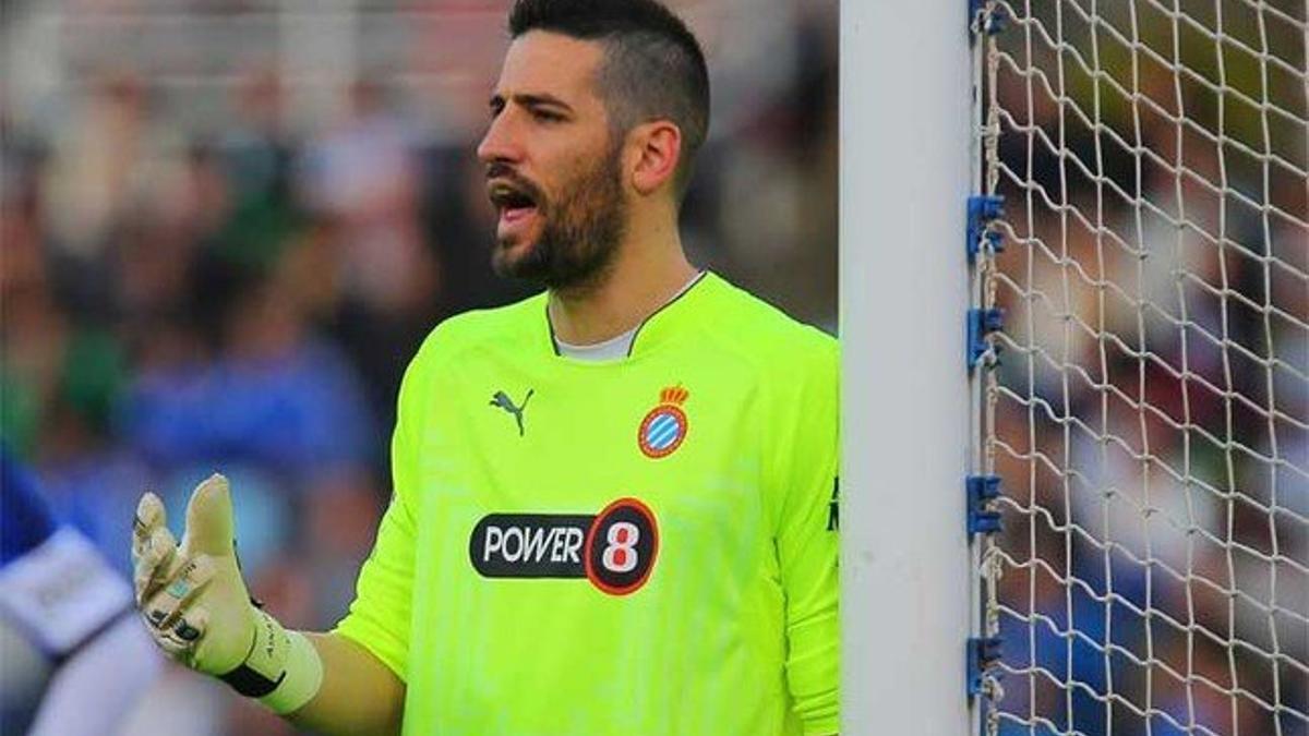 Kiko Casilla está centrado en seguir trabajando con el Espanyol