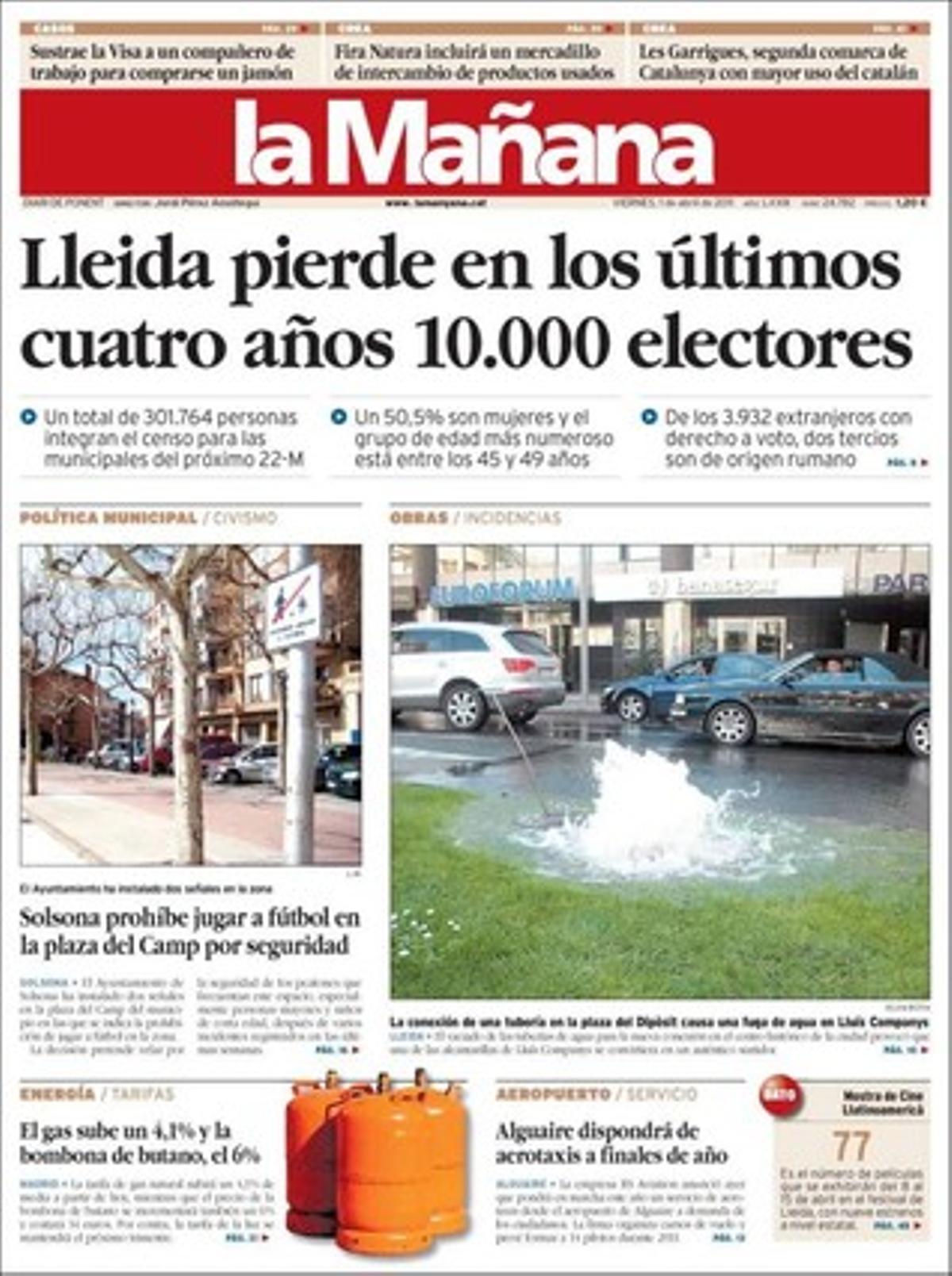 la {manyana} 01-04-2011