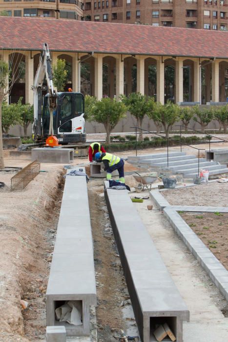 Así avanzan las obras del Parque Central València