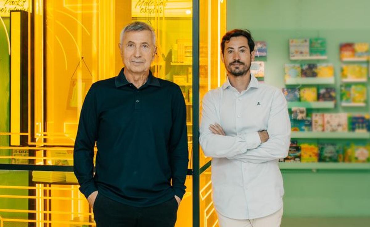 Imagen de Enrique y Luis Rubio con ocasión del 70 aniversario de la firma.