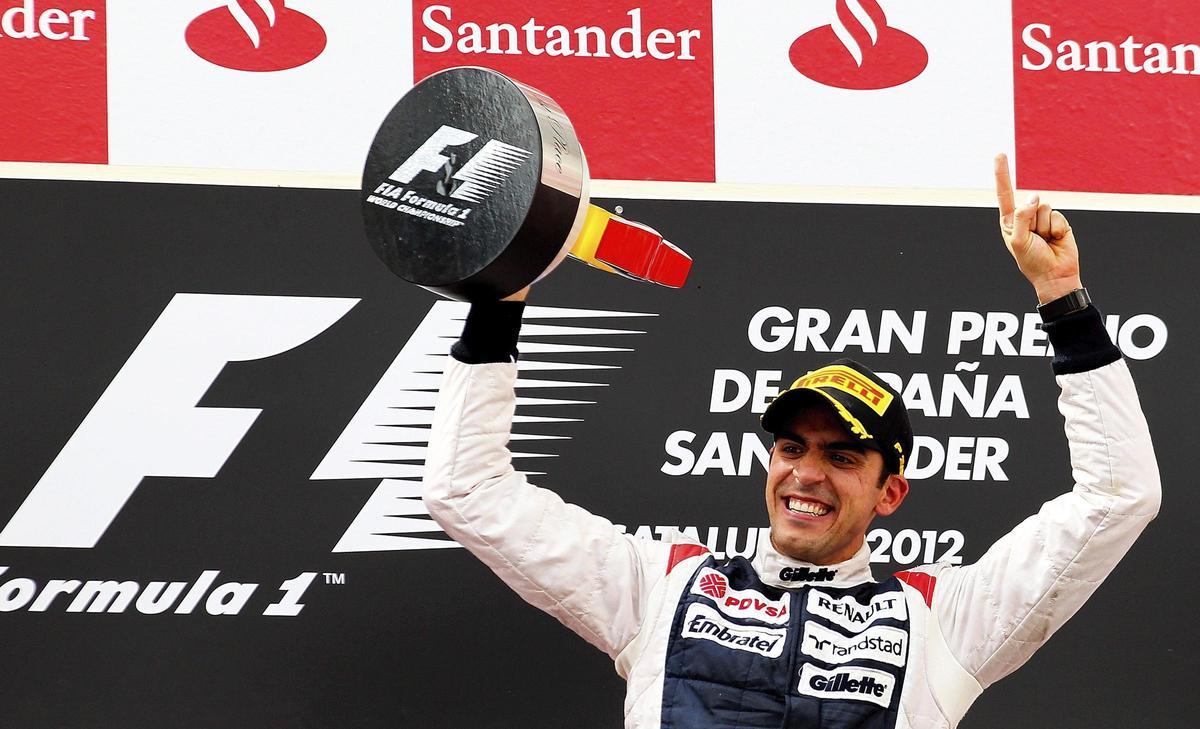 Pastor Maldonado, último ganador de un GP para Williams: el de Catalunya en 2012