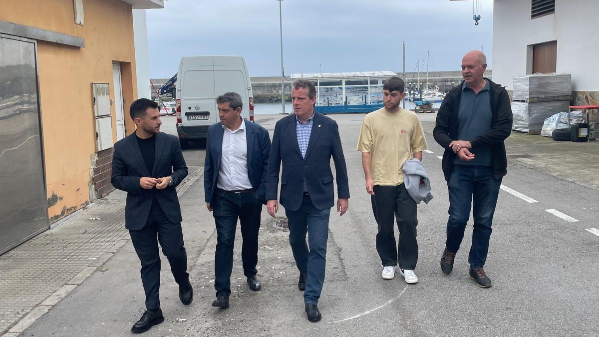 Un momento de la visita a las instalaciones.