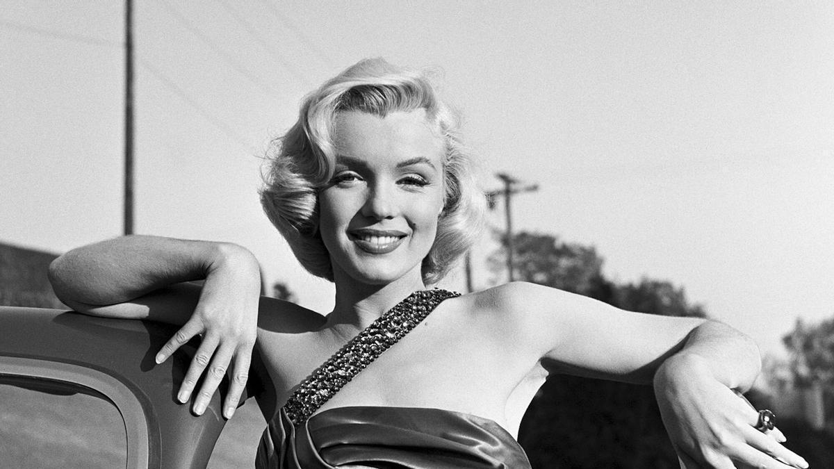 Fotografía de la actriz Marilyn Monroe, del fotógrafo Frank Worth, fotógrafo de la intimidad de las estrellas de Hollywood entre las décadas de los años 40 y 60.