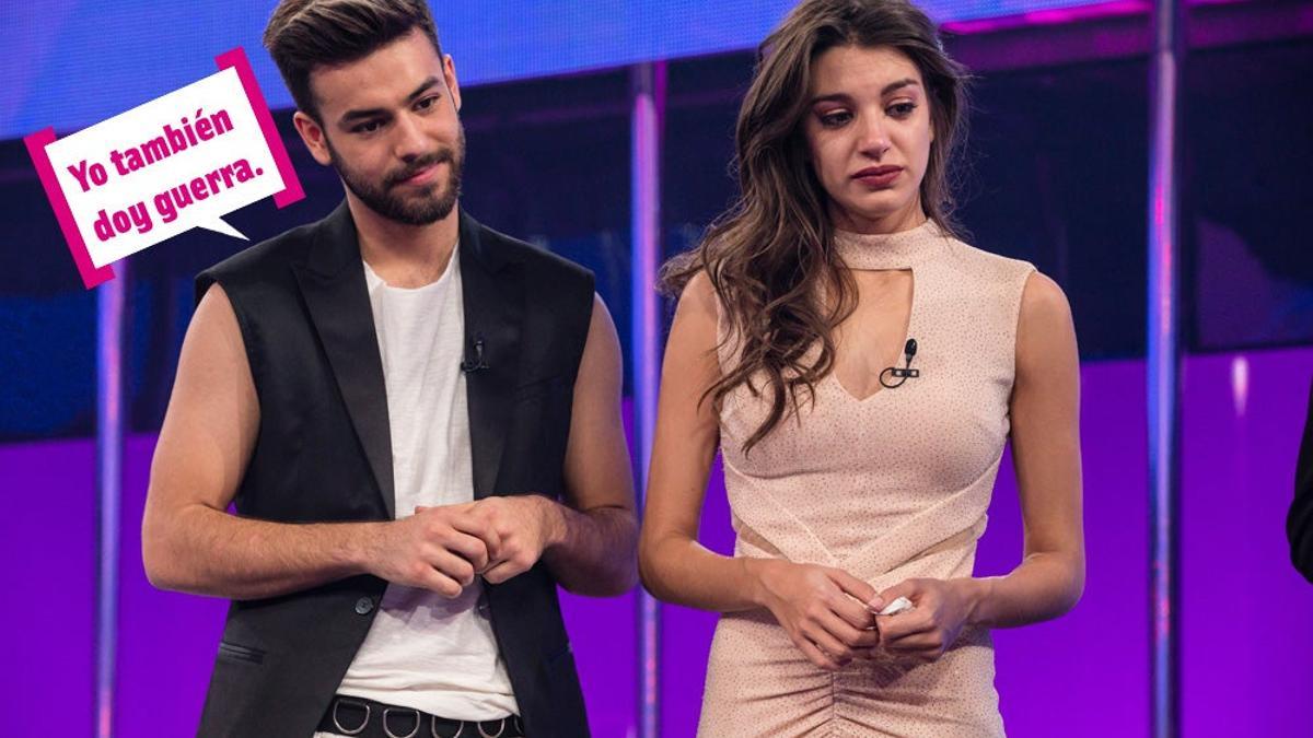  'Quizás' Agoney se la ha querido colar a Ana Guerra con su felicitación de cumple...