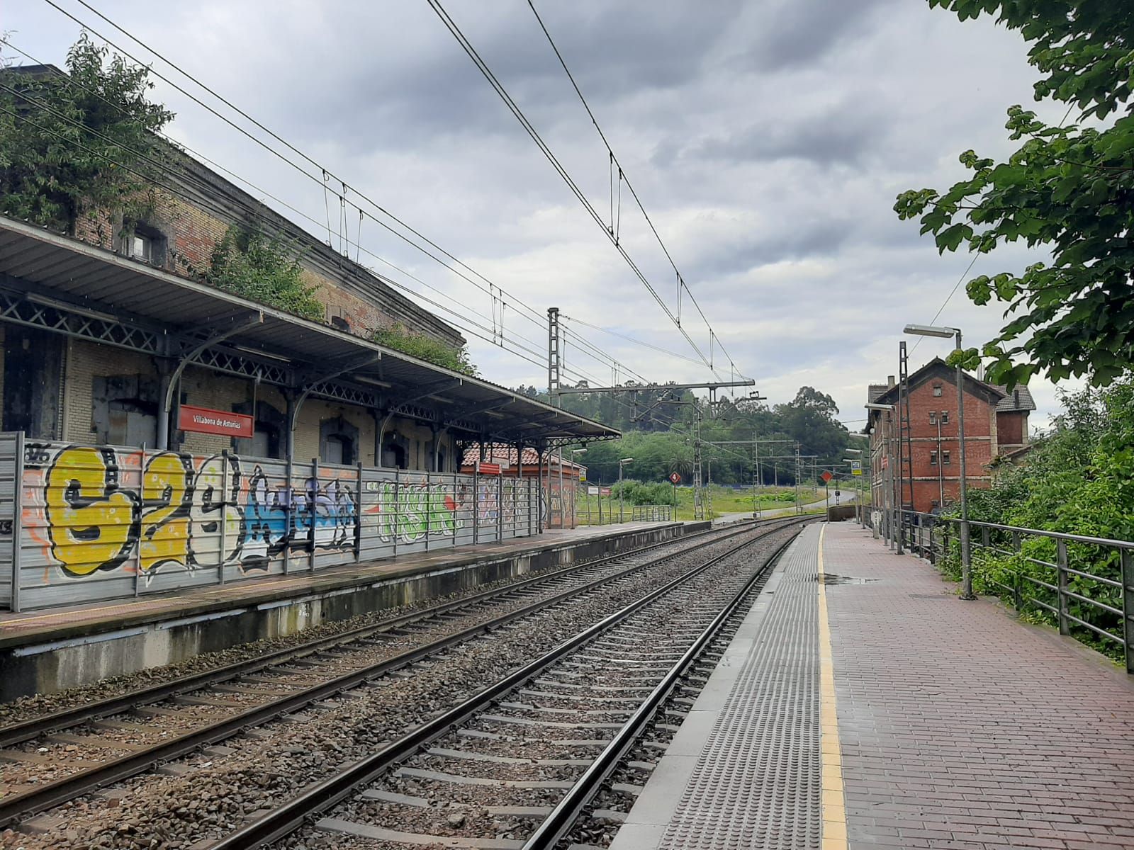 Las vías del tren