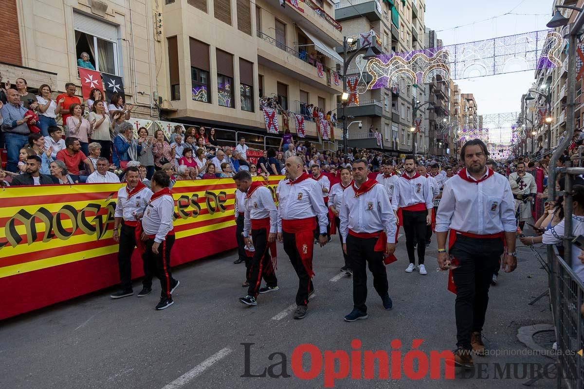 Gran desfile en Caravaca (bando Caballos del Vino)