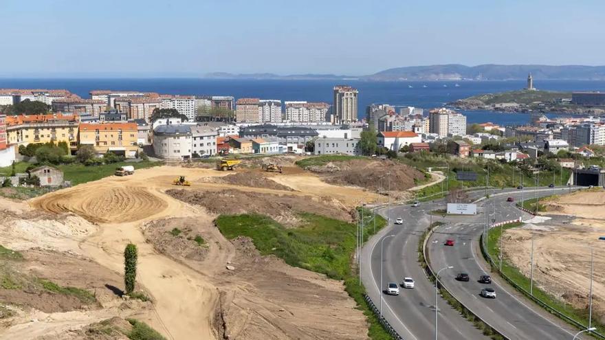 Las obras de la rotonda que conectará Visma con la Tercera Ronda de A Coruña comenzarán el lunes 29 de junio