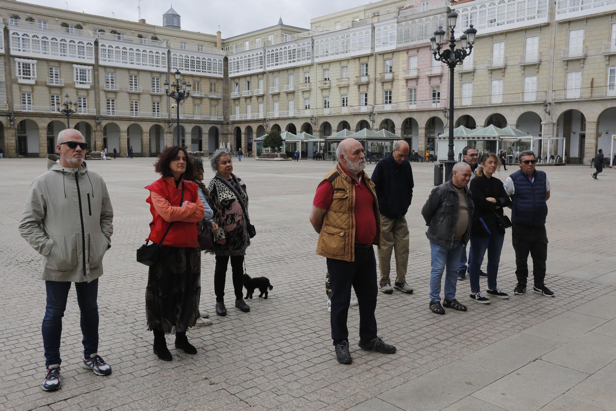 Lectura del manifiesto y acto central en A Coruña por el Día Mundial del Parkinson