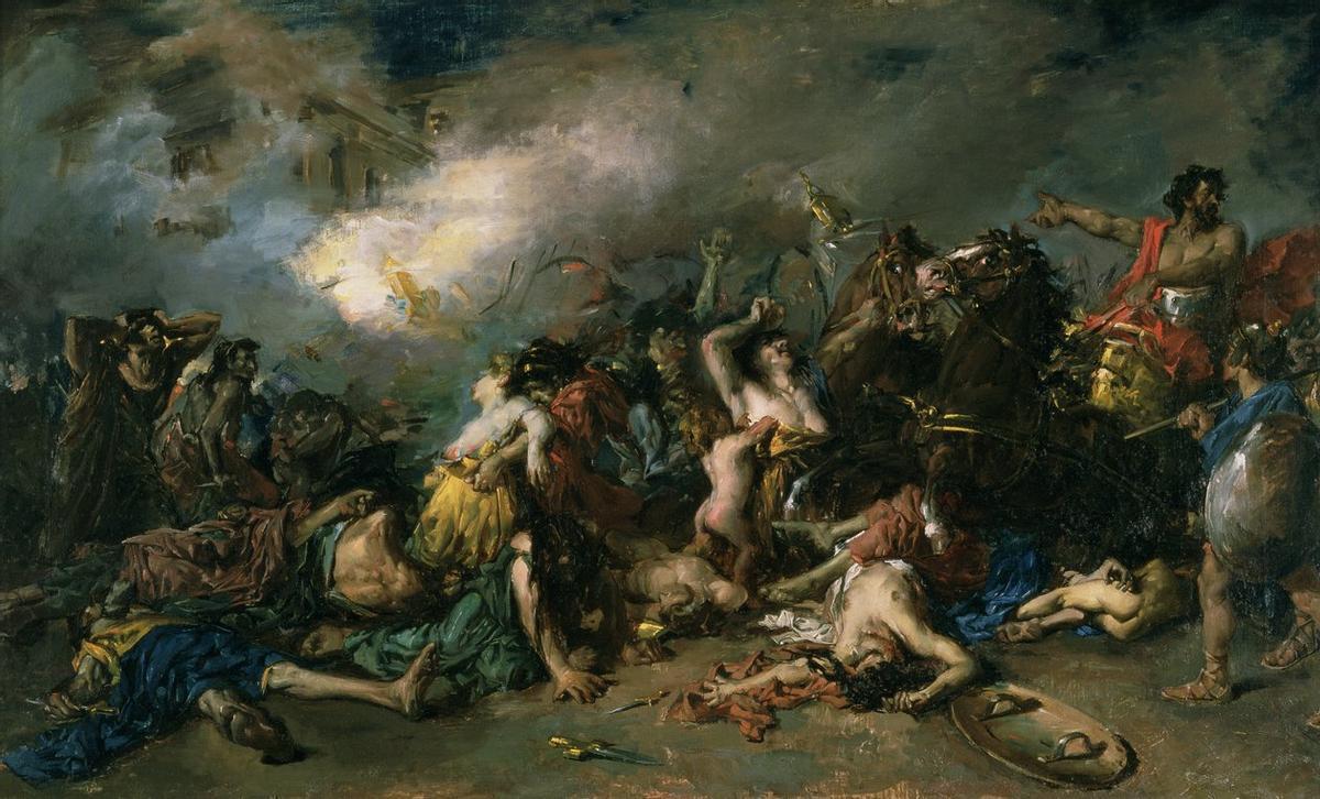 Francisco Domingo Marqués: El último día de Sagunto.