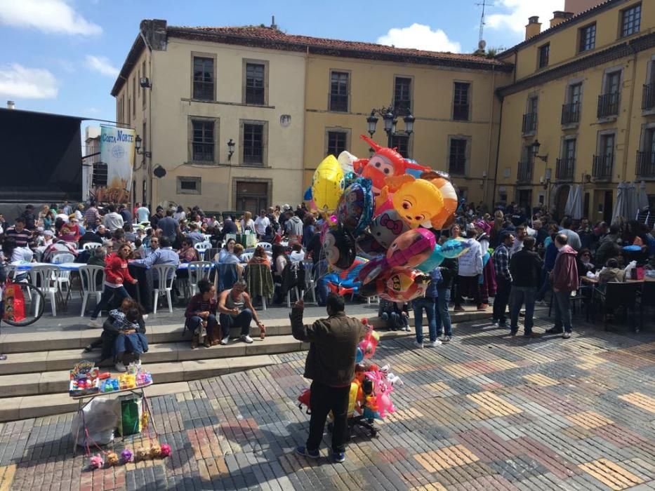 Comida en la calle en Avilés 2017