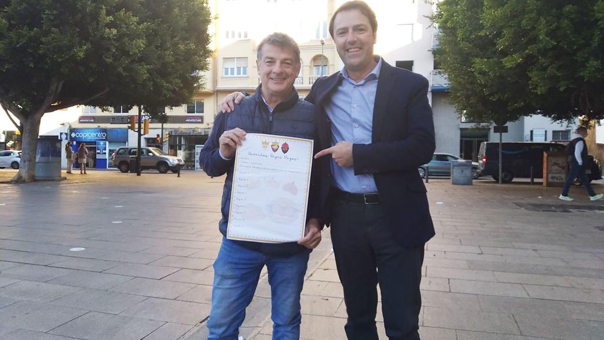 Chicho Marín y Juande Villena en la Operación Abuelo 2021