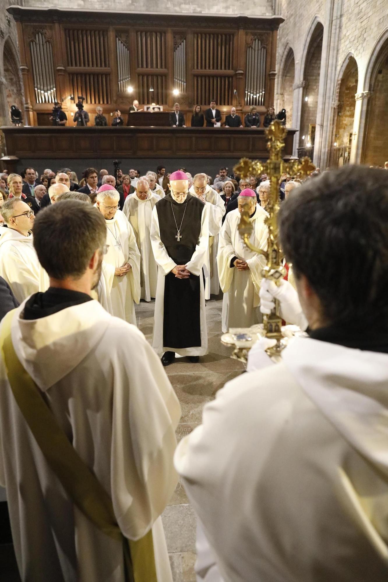 Ordenació d'Octavi Vila com a nou bisbe de Girona,