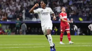 'Bobby' Endrick se casa con el gol en el Real Madrid tras ignorar a Vinicius y Mbappé: "Tiene huevos"