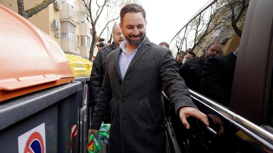 Santiago Abascal, líder de Vox.