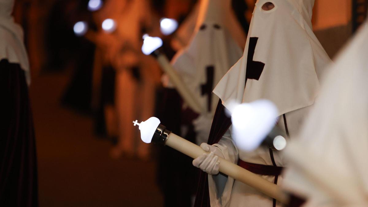 Imagen de archivo de la procesión de Viernes Santo en Ibiza.