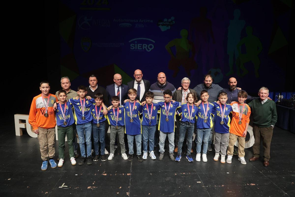 En imágenes, la gala del fútbol que repite en Siero