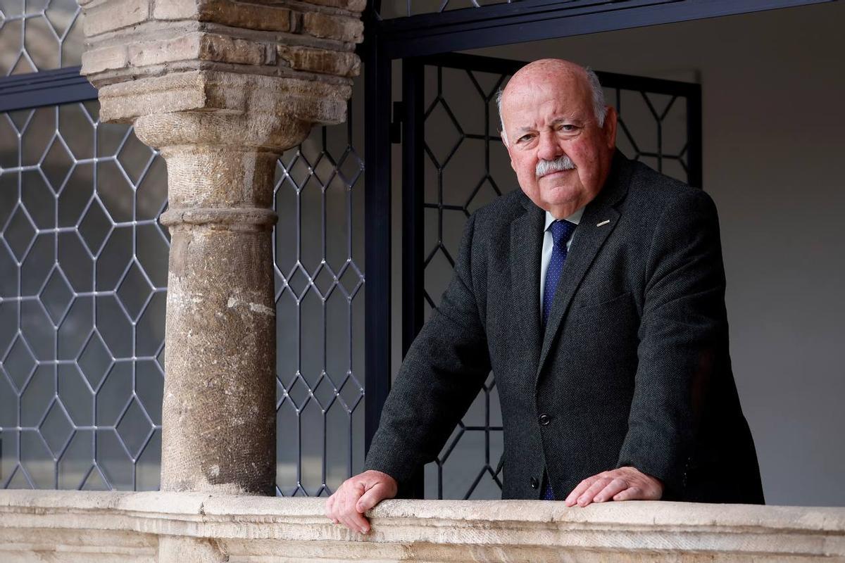Jesús Aguirre, presidente del Parlamento andaluz.