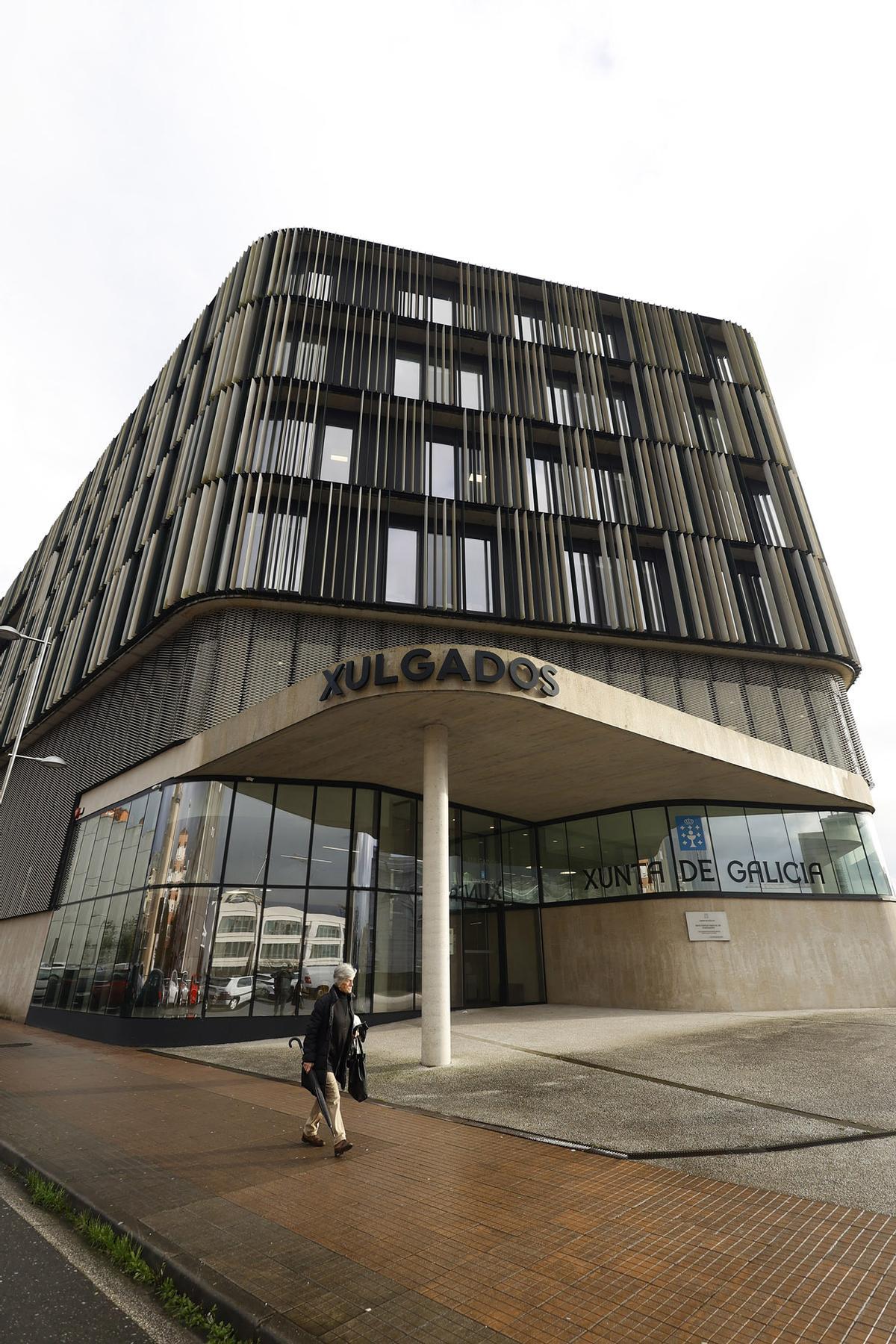 Los juzgados pontevedreses de A Parda.