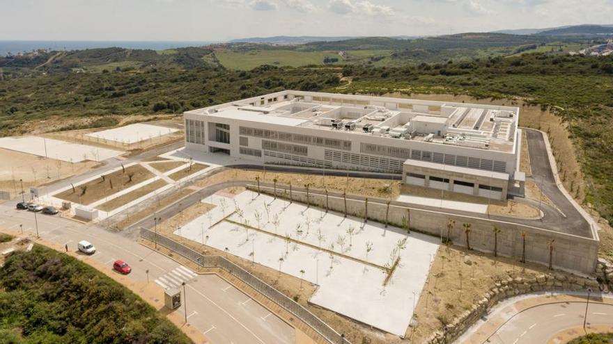 Imagen aérea del Hospital de Estepona.