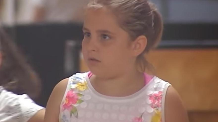 Rocío, la niña que se ha convertido en viral por defender a una compañera con familia homoparental