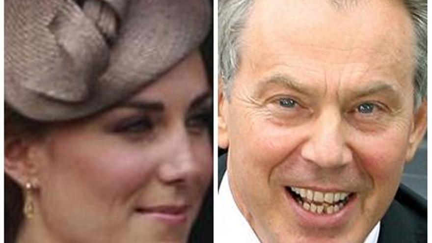 La princesa Catalina y Tony Blair.