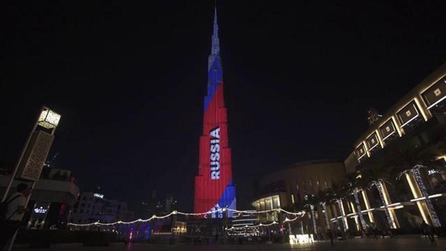 VÍDEO | El marcador de futbol en viu més alt del món, situat a Dubai, captiva els visitants