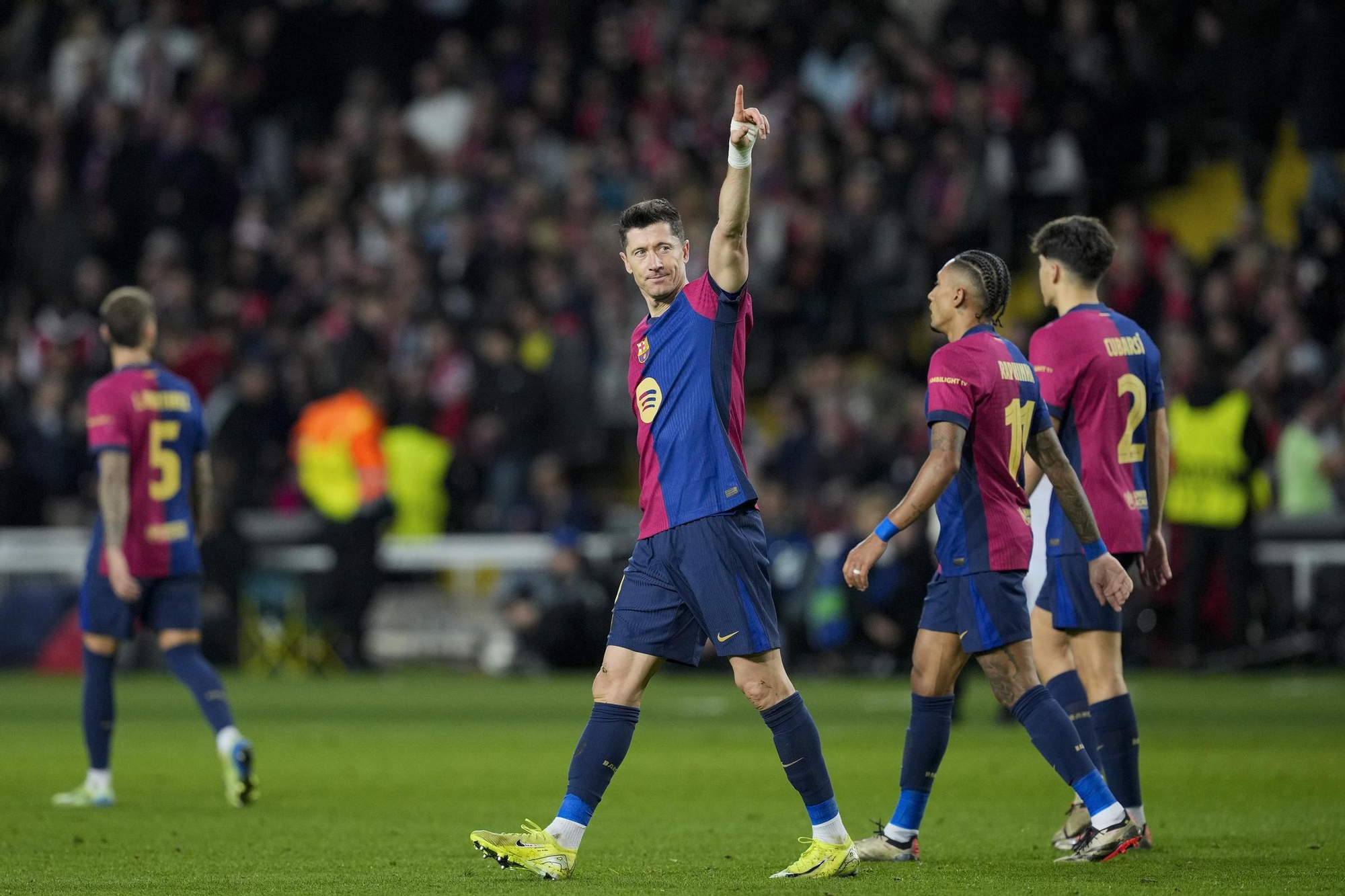 Champions League: FC Barcelona - Brest, en imágenes.