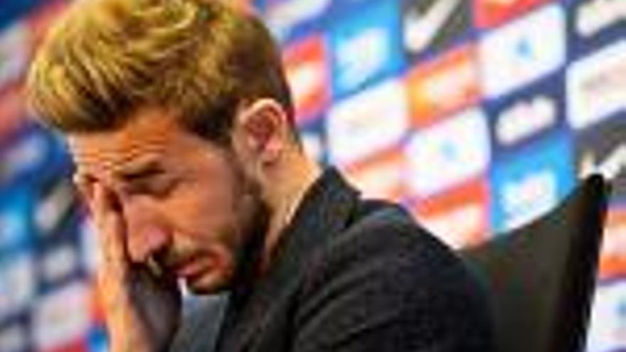 Samper diu adeu entre llàgrimes al Barça: «Només en puc dir meravelles»