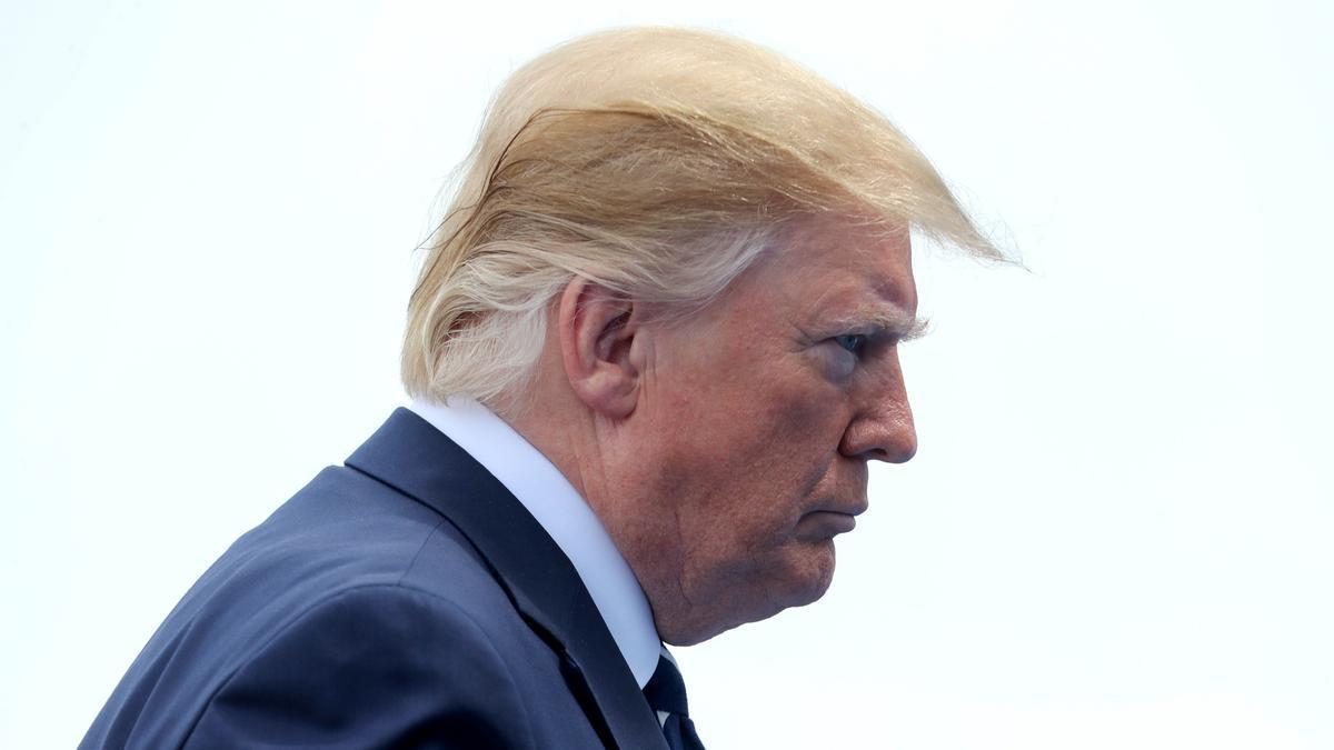 Archivo - Imagen de archivo del expresidente de EEUU Donald Trump