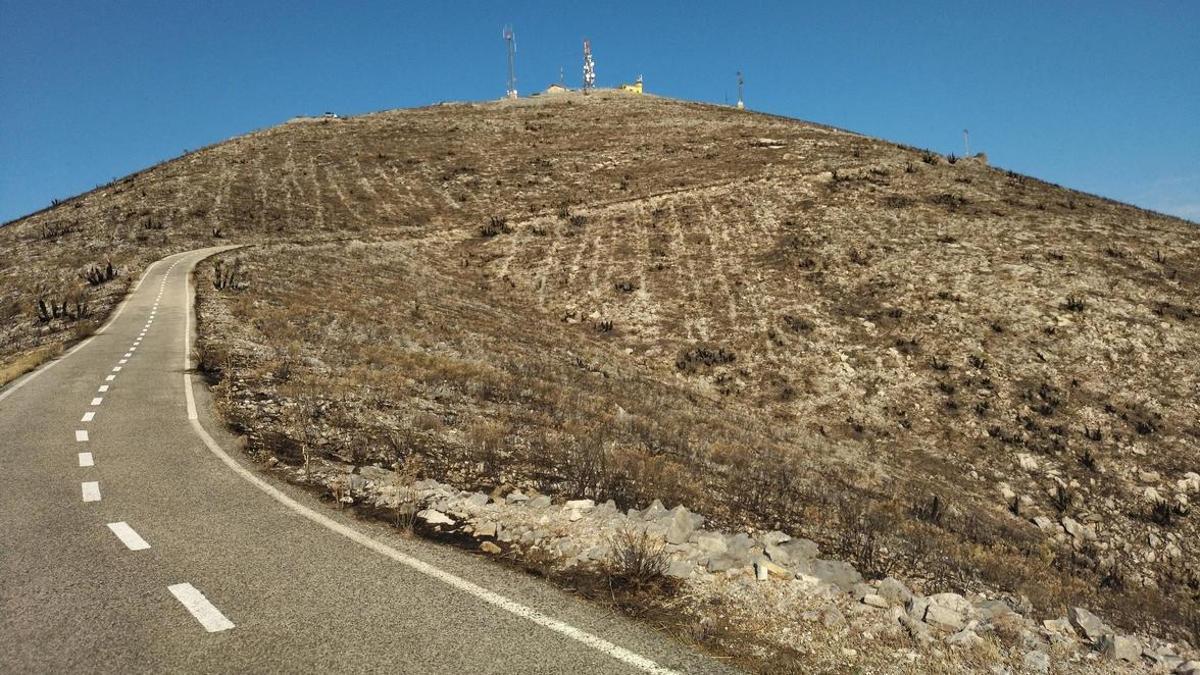 Las terribles rampas del Miserà, un puerto inédito en La Vuelta