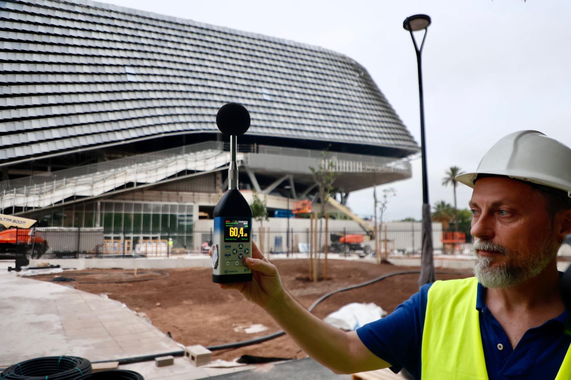 Cada vez más cerca: Primeras pruebas de sonido en el Roig Arena