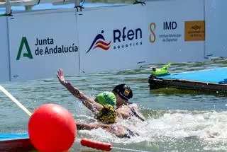 María de Valdés, cuarta en el Nacional de Aguas Abiertas disputado en el Guadalquivir