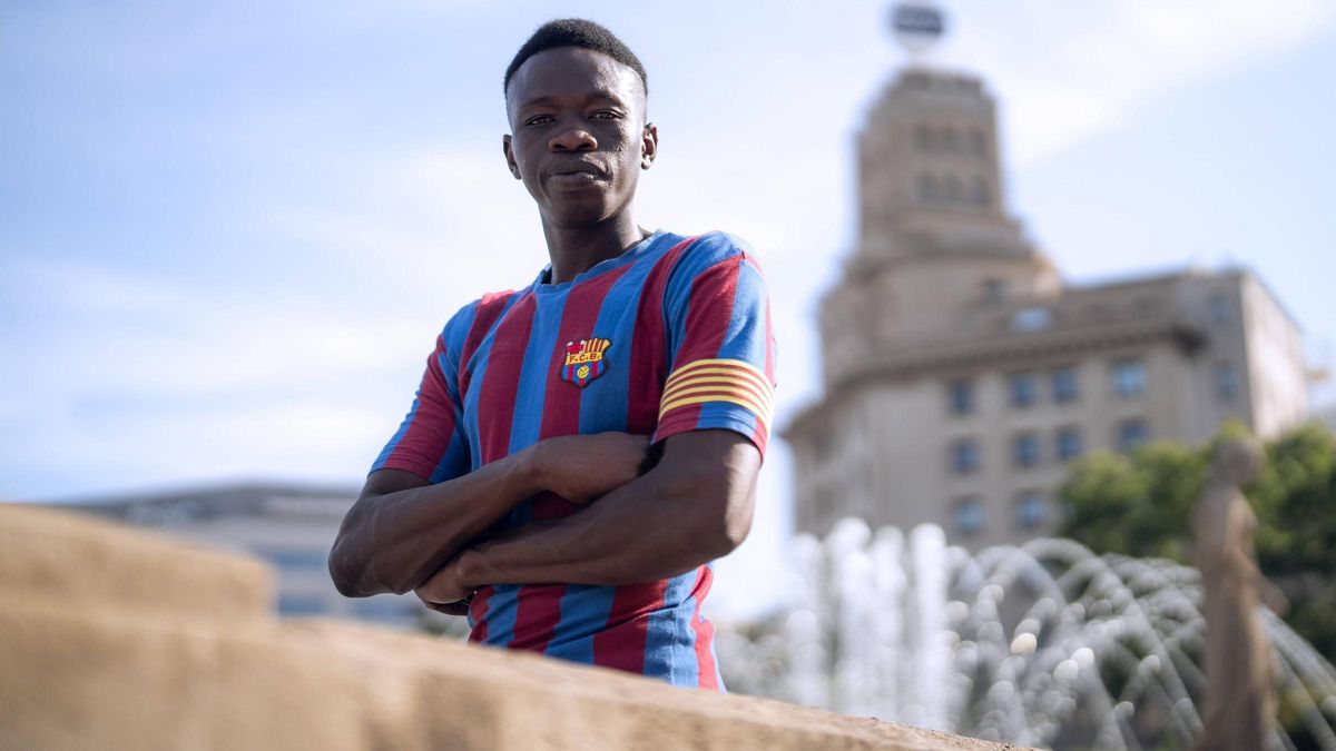 Abou, refugiado de Mali, que viven en Catalunya.