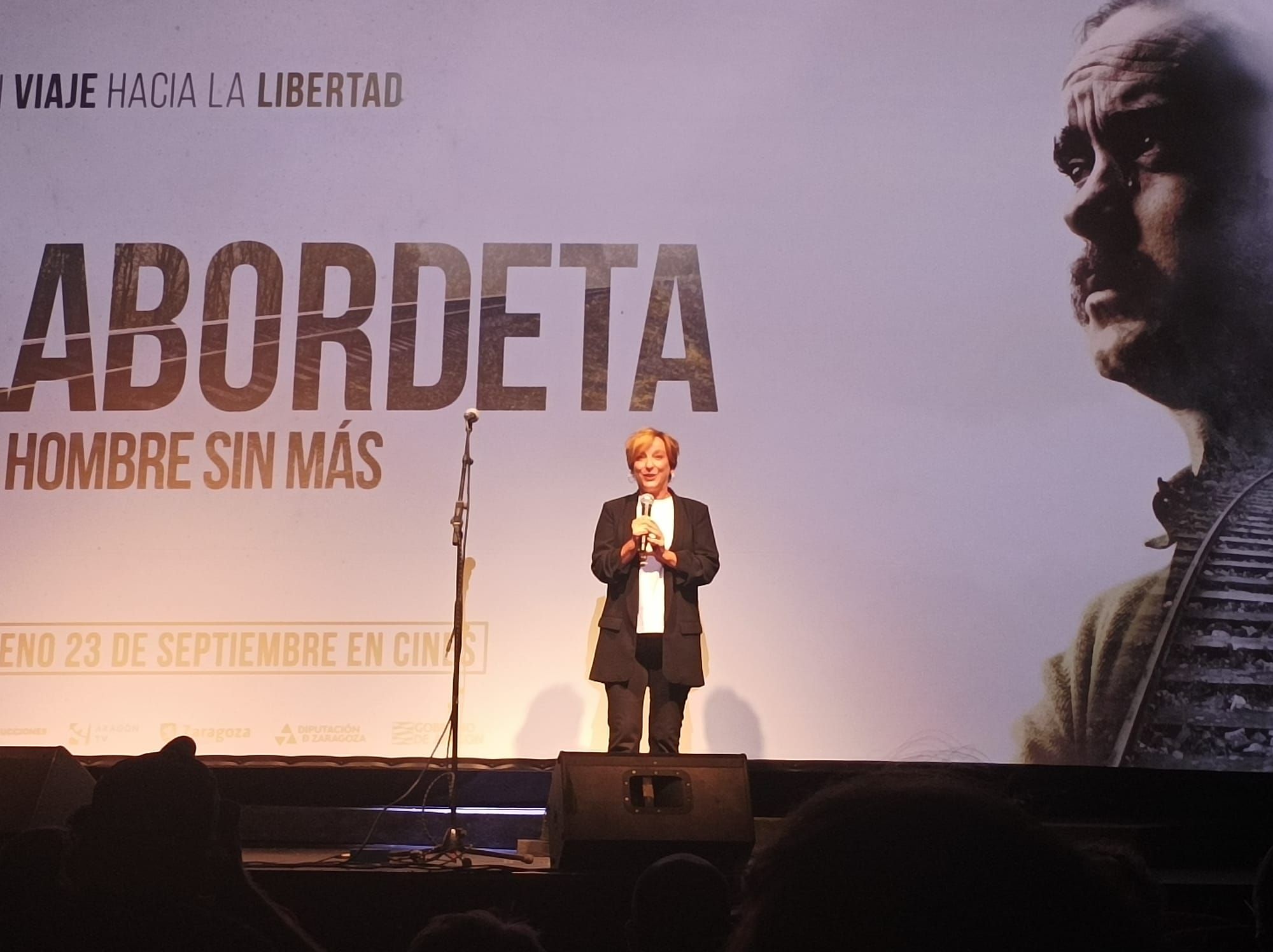 Presentación en Madrid del documental de Labordeta