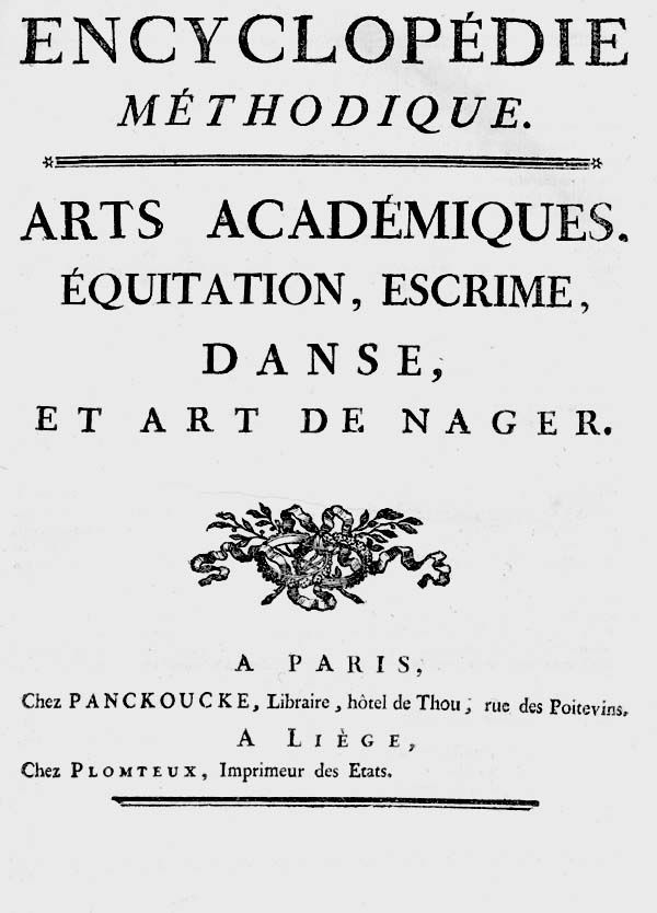 Encyclopédie méthódique