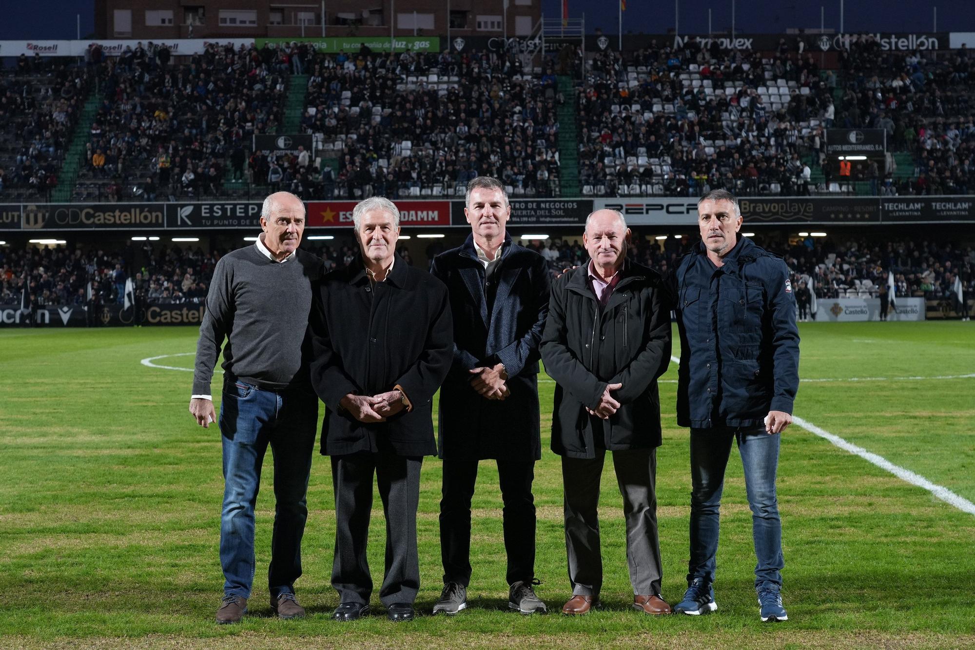 La afición del Castellón antes del partido