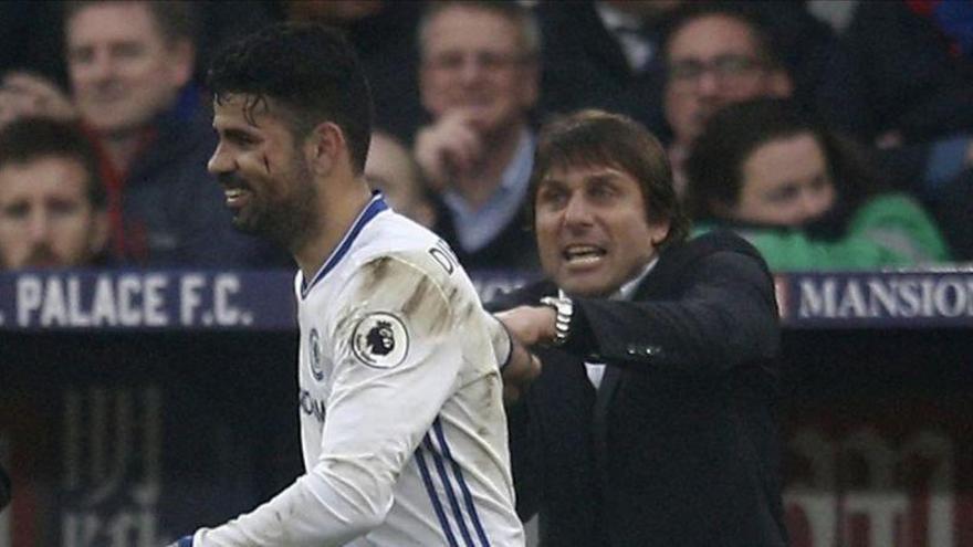 El Chelsea enlaza su 11º triunfo con otro gol de Diego Costa