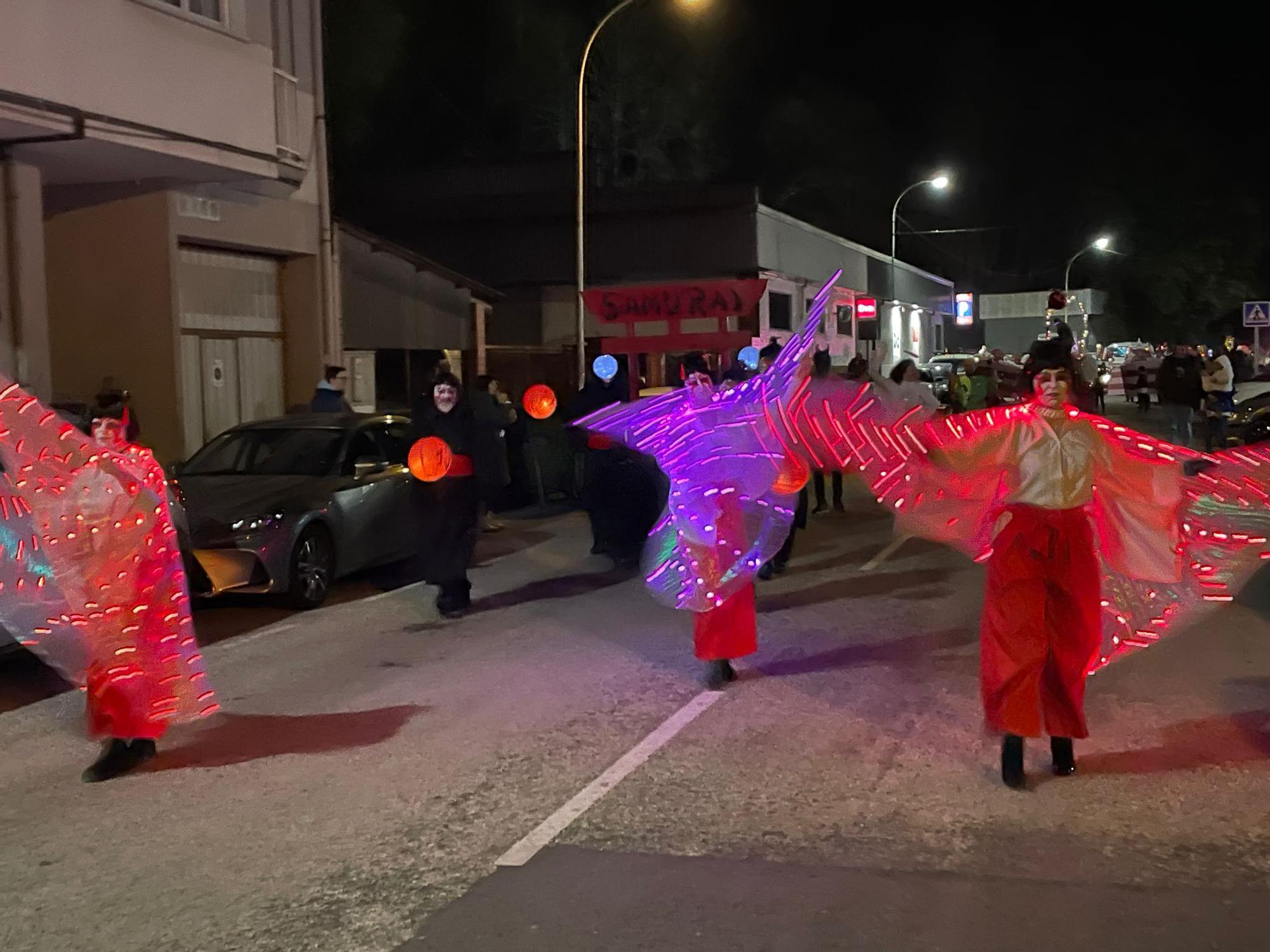 En imágenes: el colorido y disfrutón carnaval de Trevías, en Valdés