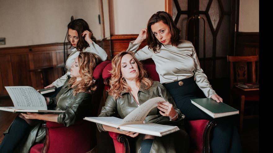 Raquel Lojendio e Irene Alfageme interpretan ‘Las Dos Callas’ en el Teatro Leal