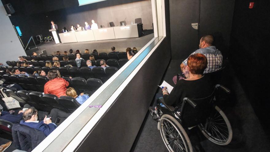 del desgaste del Centro de Congresos de Elche