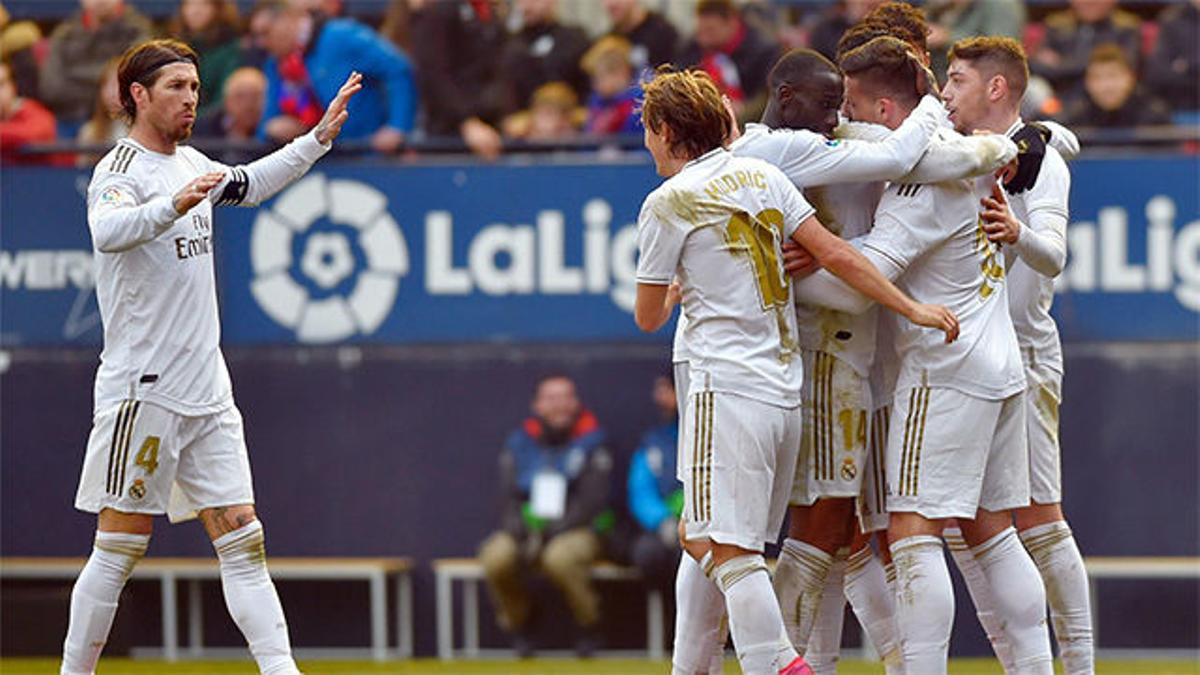 Resumen y goles del Osasuna - Real Madrid (1-4) de La Liga Santander